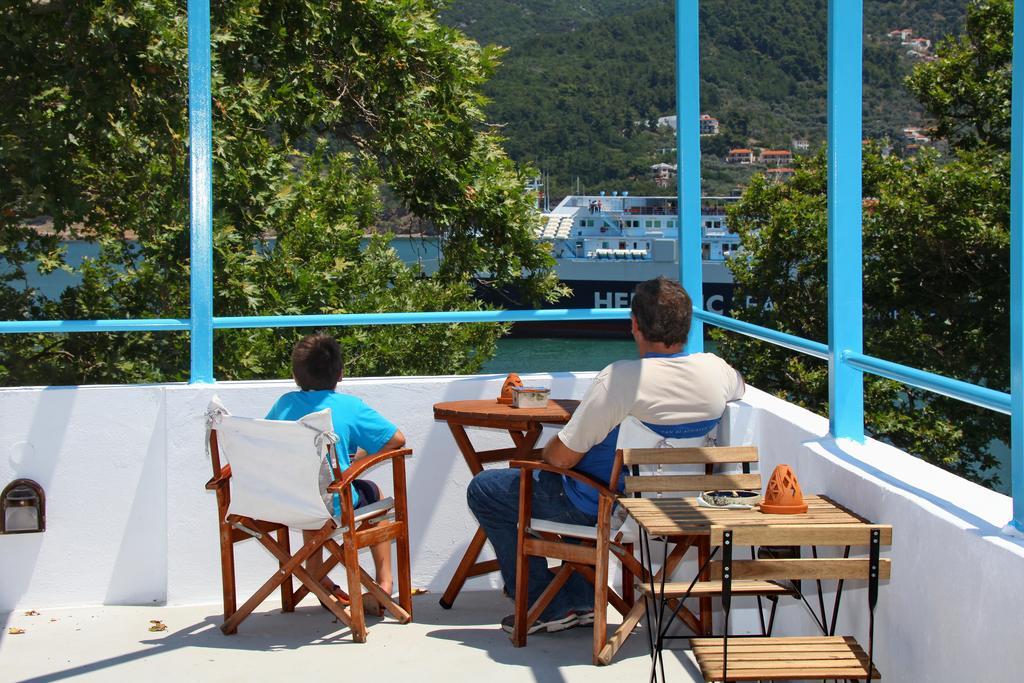 Aktaion Guest Rooms Skópelos Eksteriør bilde